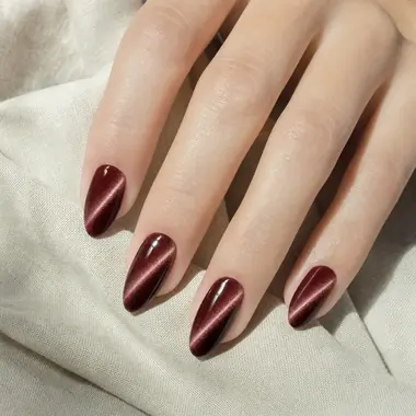 Kedi gözü — bordo