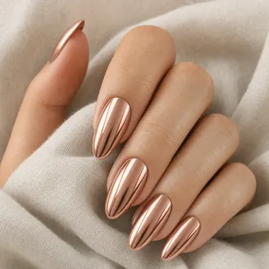 Rose gold krom