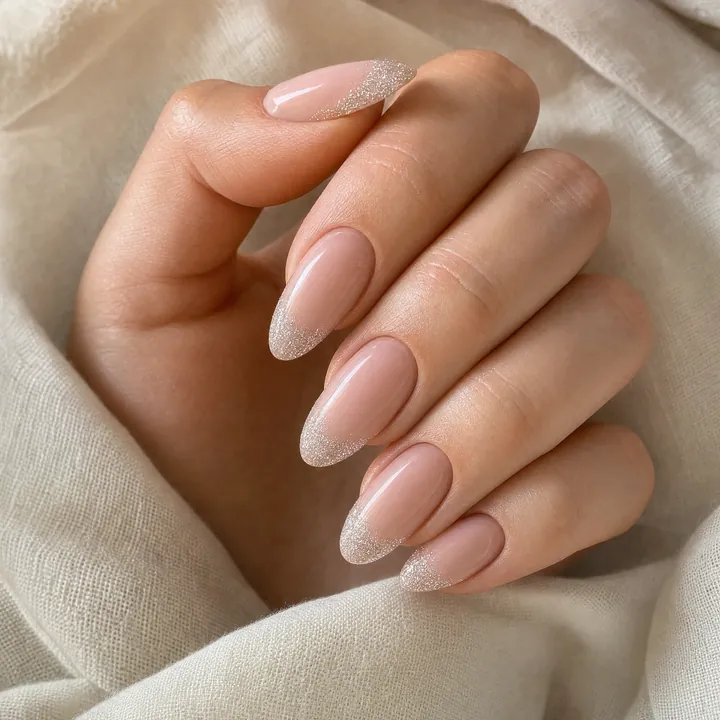 Nude + parlak uç